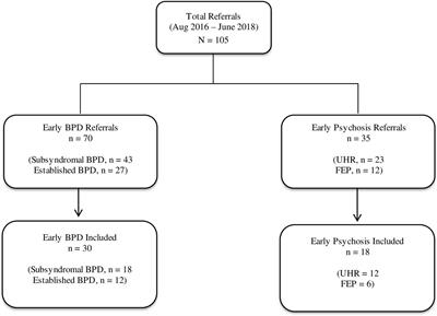 Recruiting and exploring vulnerabilities among young people at risk, or in the early stages of serious mental illness (borderline personality disorder and first episode psychosis)